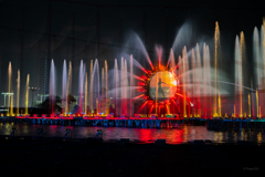 ナイト噴水ショー！