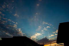 夕焼け D40