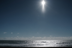 御前崎から太平洋