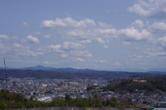 御嶽山など望む