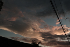 今朝の東の空