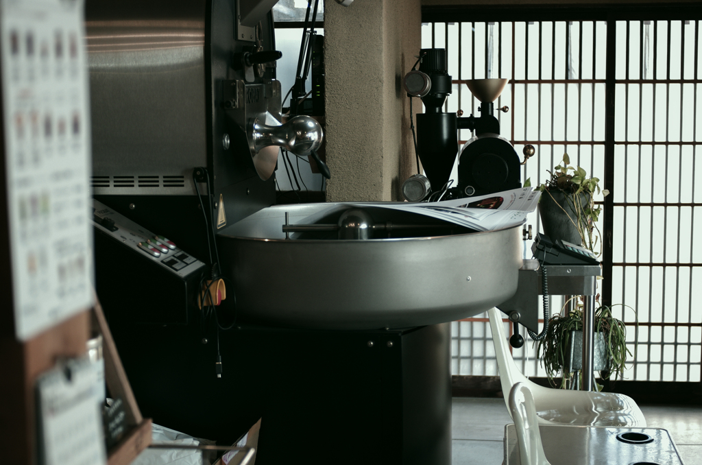 焙煎屋店内