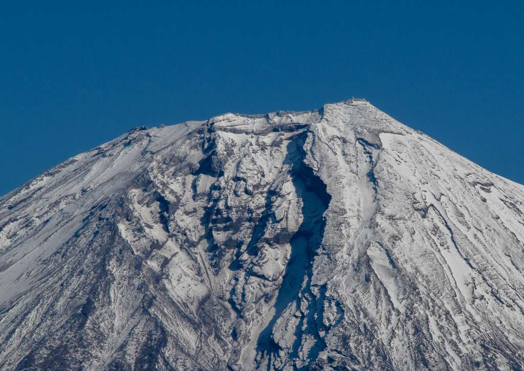 富士山山頂付近