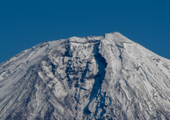 富士山山頂付近