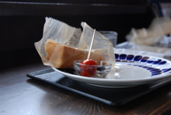 軽い昼食