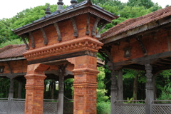 南国の建物