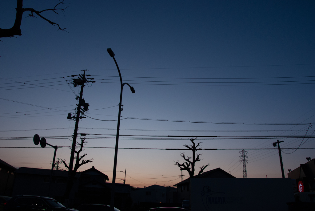 夕暮れ時