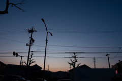 夕暮れ時