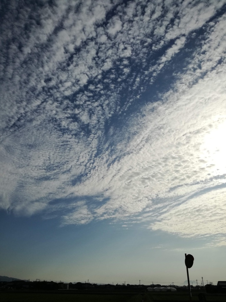 雲に吸い込まれそう。