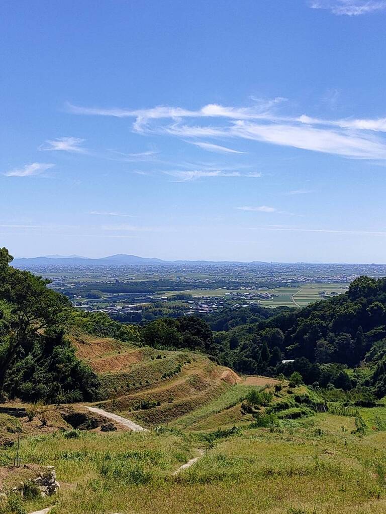 展望所から見た景色。