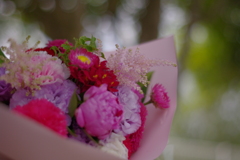 花束を送ろう。