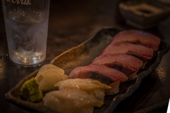 ボウズで帰ってお店で食べる魚