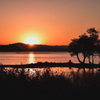 琵琶湖夕景