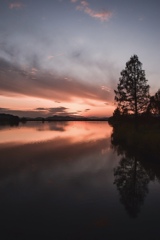 夕暮れ