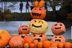 大沼公園ハロウィンのカボチャ　其之参