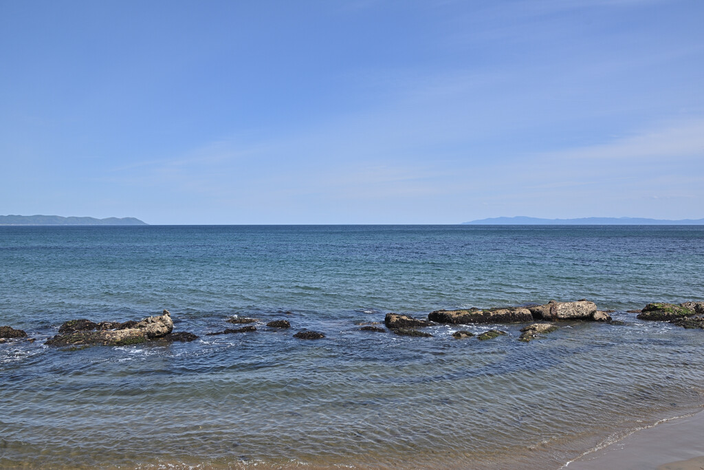 津軽海峡初夏景色