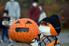 大沼公園ハロウィンのカボチャ　其之壱