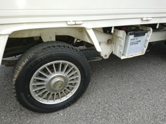 ワンオーナー 検付　ハイゼットトラック 4WD AC PS 　3方開き　ナビ