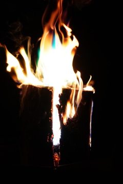 焚き火