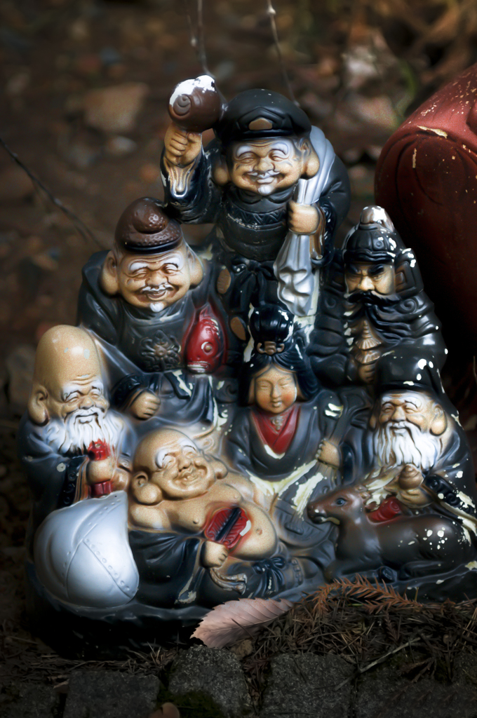 神社の片隅で見つけた七福神【その1】