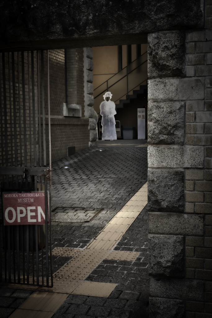 もりおか啄木・賢治青春館にて