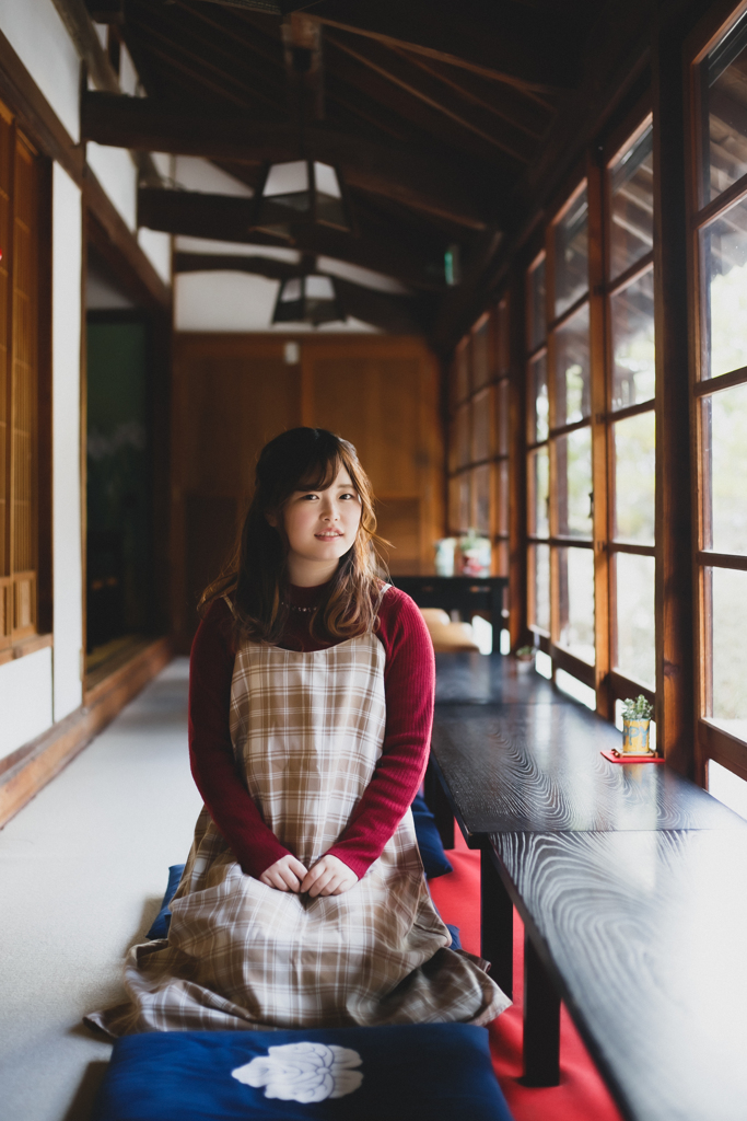 初のポートレート撮影