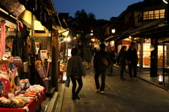 夜の祇園界隈 清水周辺