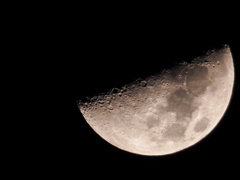 夜空を見上げてみて