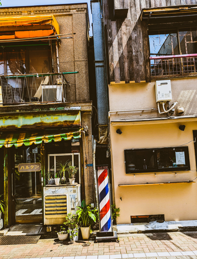 床屋のあの看板