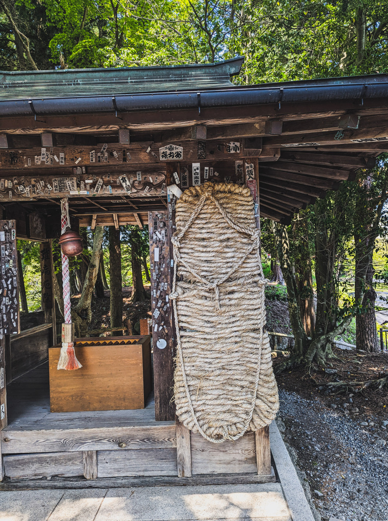 守護神の草鞋