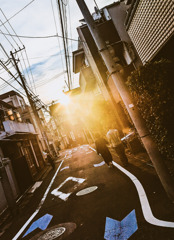 夕暮れの懐かしさ