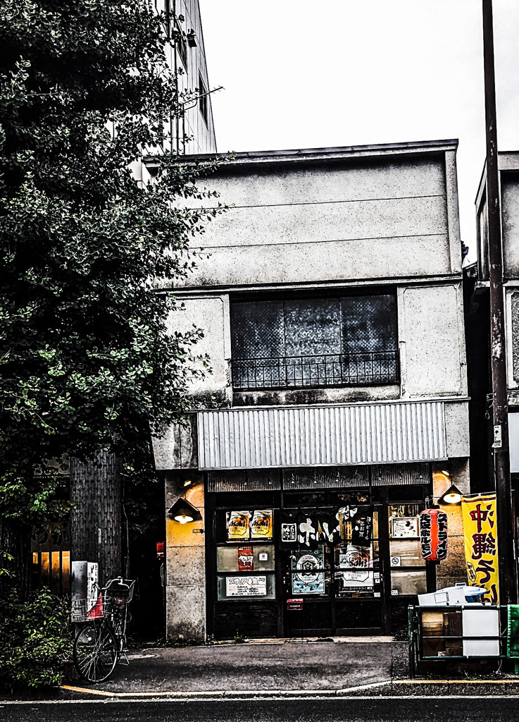 夏の街角