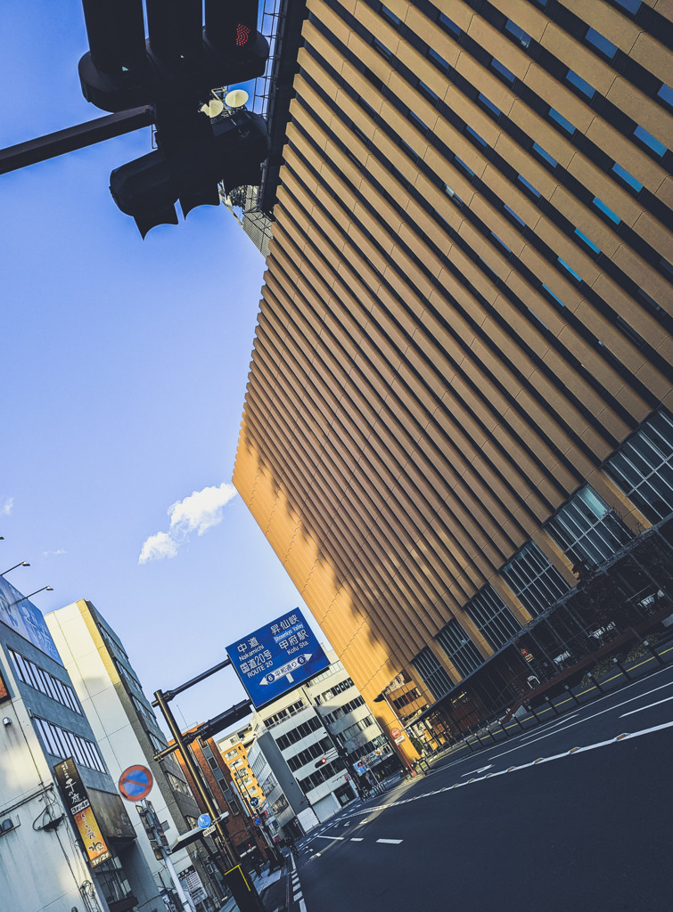 甲府の街並み