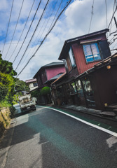 海沿いの静かな街