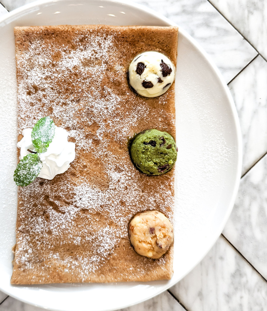 米粉のクレープ