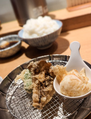 卵の天麩羅