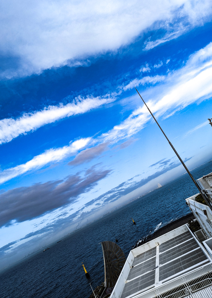 海の青空