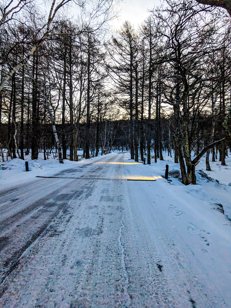 雪国の朝