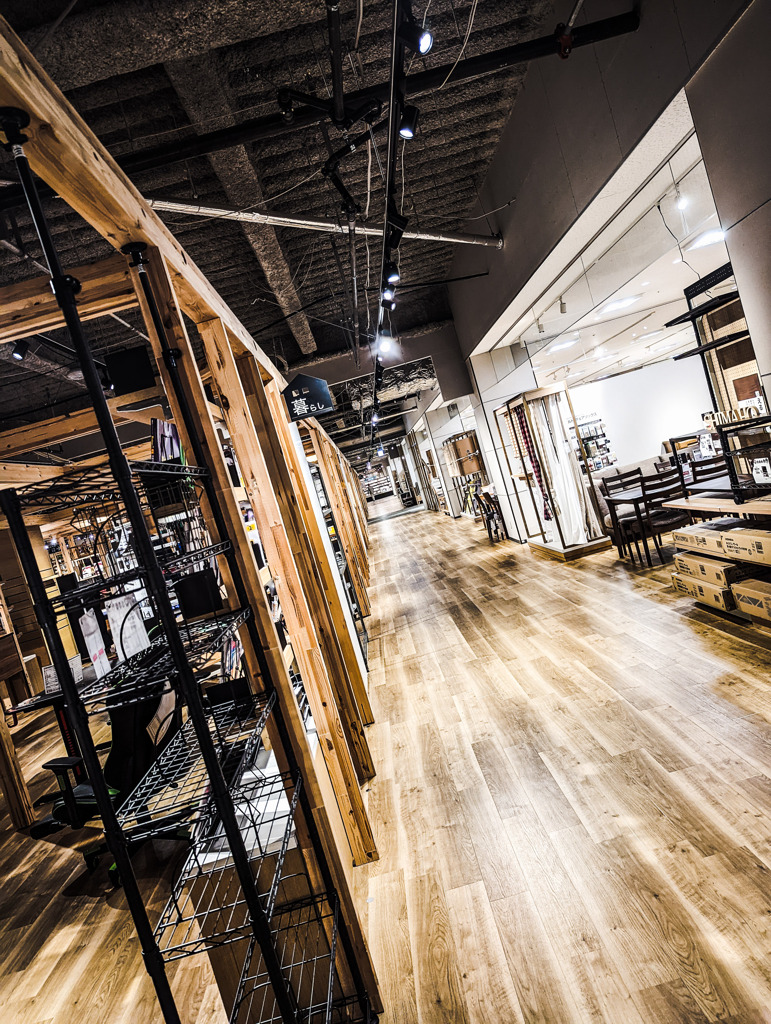 空間を見せる楽しさ