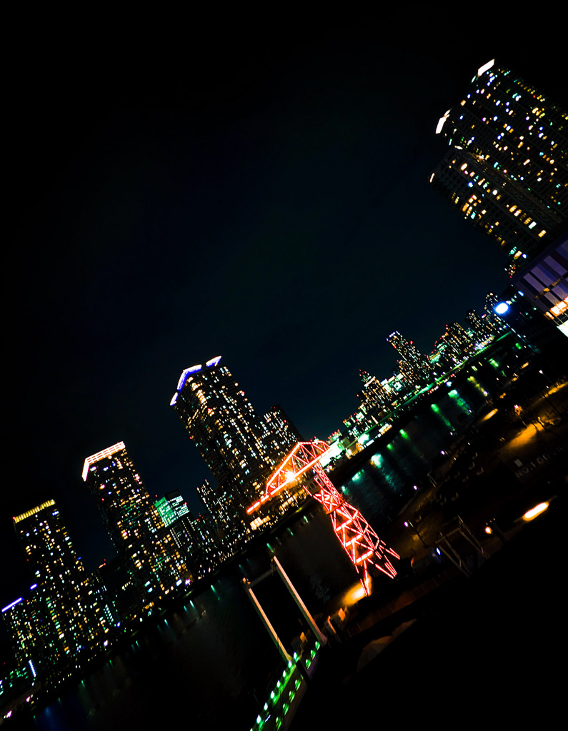 夜の豊洲