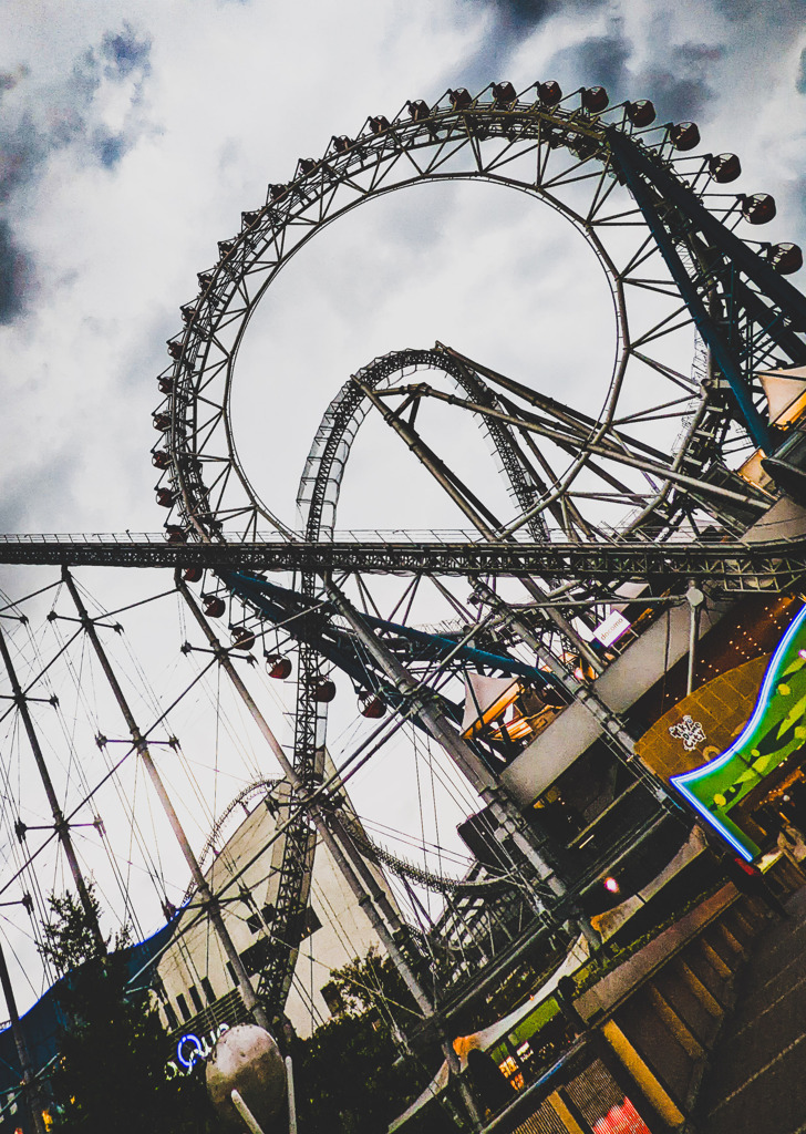 笑顔溢れる観覧車