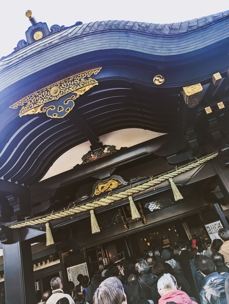 年末の参拝