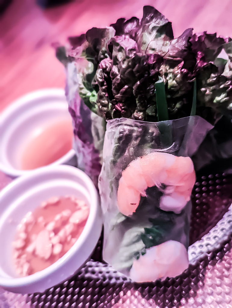 深夜の生春巻き