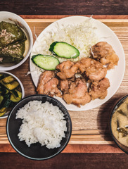 唐揚げ定食