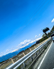 清々しい山々
