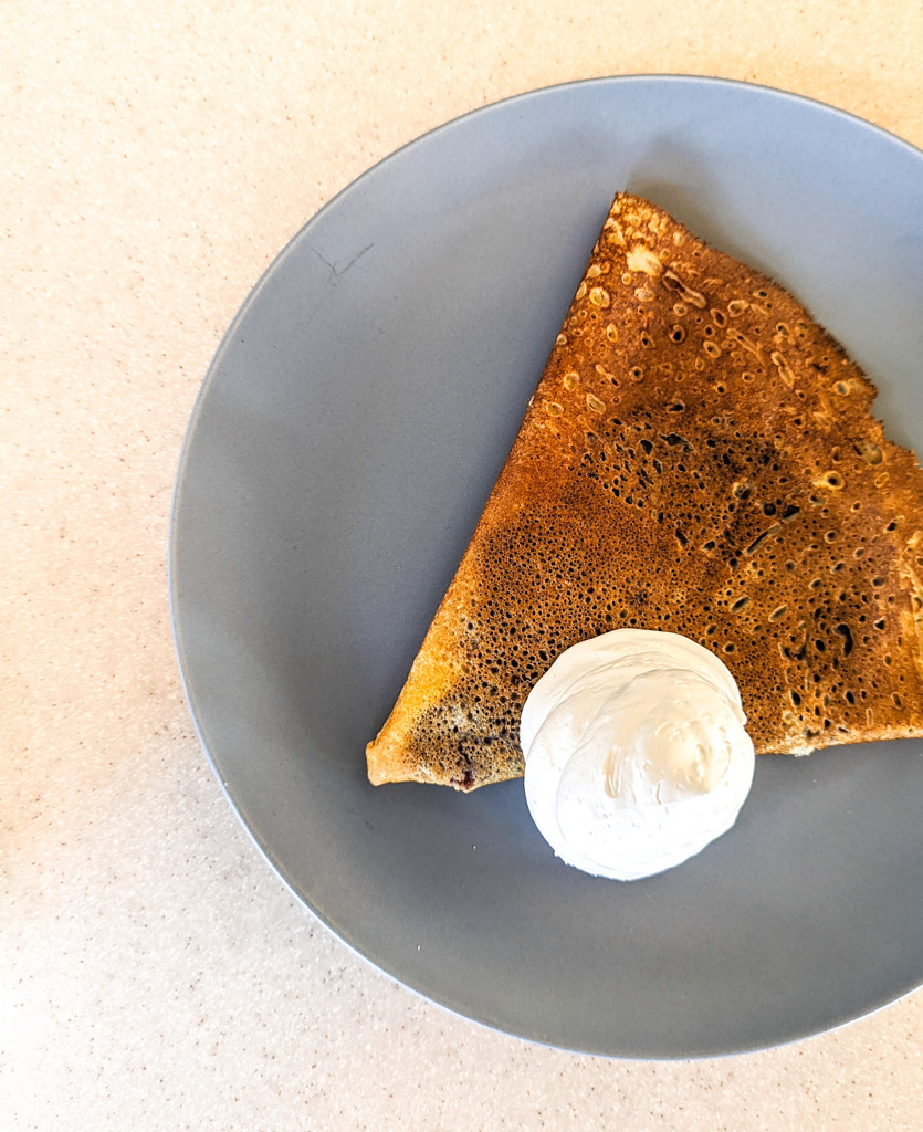 米粉のクレープ