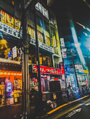 夜のドライブ