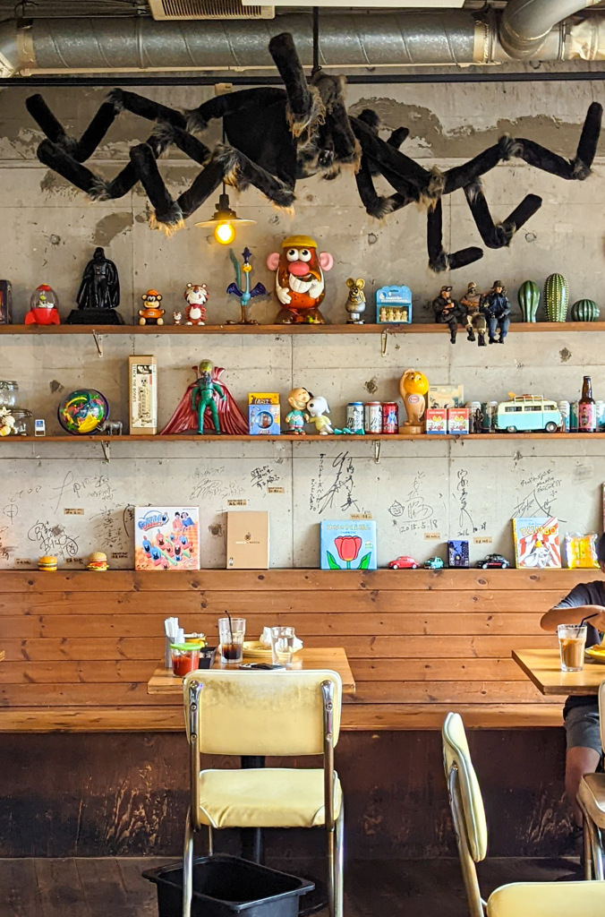 お気に入りの店内