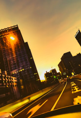 黄昏ハイウェイ