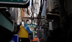 大井町上空